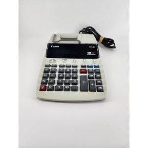 Canon P170-DH 12 Digit 10 Key Adding Business Machine Calendar Clock Calculator